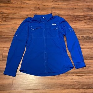 Colombia omnishade PFG button up